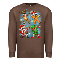 Chestnut dabbing christmas Premium Sweatshirt - Zillion Design Studio