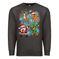 Smoke dabbing christmas Premium Sweatshirt - Zillion Design Studio