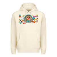 Sandshell teacher life rainbow frosted Premium Hoodie - JahusDesignShop