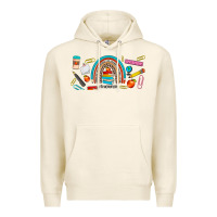Tofu teacher life rainbow frosted Premium Hoodie - JahusDesignShop
