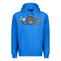 True Royal teacher life rainbow frosted Premium Hoodie - JahusDesignShop