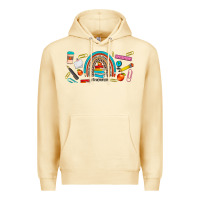 Pina Colada teacher life rainbow frosted Premium Hoodie - JahusDesignShop