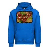 Cobalt christmas champagne background Urban Hoodie - BundleAndBundleShop