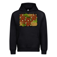 Foreset Green christmas champagne background Urban Hoodie - BundleAndBundleShop