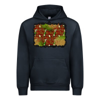 Navy christmas champagne background Urban Hoodie - BundleAndBundleShop