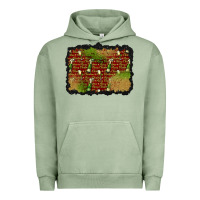 Pigment Oil Green christmas champagne background Urban Hoodie - BundleAndBundleShop