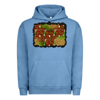 Pigment Pebble Blue christmas champagne background Urban Hoodie - BundleAndBundleShop