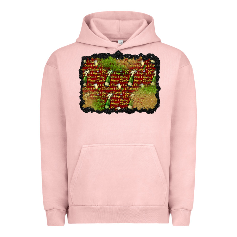Christmas Champagne Background Urban Hoodie by BundleAndBundleShop | Teevron