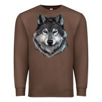 Chestnut Wolf Premium Sweatshirt - RanaPortraitStore