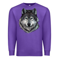 Purple Wolf Premium Sweatshirt - RanaPortraitStore