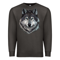 Smoke Wolf Premium Sweatshirt - RanaPortraitStore