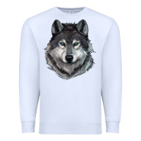 White Wolf Premium Sweatshirt - RanaPortraitStore