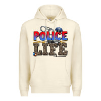 Sandshell police life Premium Hoodie - AdoDesignShop