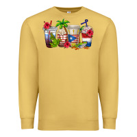 Antique Gold puerto rico coffee cups Premium Sweatshirt - texasbilliewilder