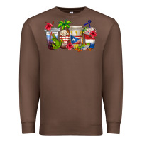 Chestnut puerto rico coffee cups Premium Sweatshirt - texasbilliewilder