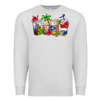 Dove Grey puerto rico coffee cups Premium Sweatshirt - texasbilliewilder