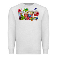Oatmeal Heather puerto rico coffee cups Premium Sweatshirt - texasbilliewilder