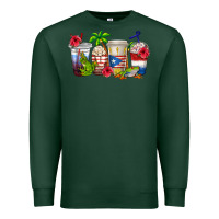 Sports Green puerto rico coffee cups Premium Sweatshirt - texasbilliewilder