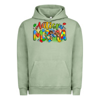 Pigment Oil Green autism mama Urban Hoodie - Artiststas
