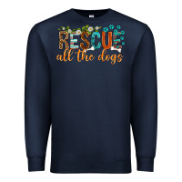 Navy rescue all the dogs Premium Sweatshirt - texasbilliewilder
