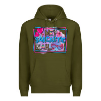 Army Green me sarcastic nah Premium Hoodie - AdoDesignShop