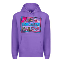 Purple me sarcastic nah Premium Hoodie - AdoDesignShop