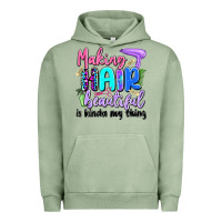 Pigment Oil Green making hair beautiful is kinda my thing Urban Hoodie - Artiststas
