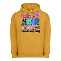 Pigment Peanut Butter making hair beautiful is kinda my thing Urban Hoodie - Artiststas