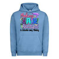 Pigment Pebble Blue making hair beautiful is kinda my thing Urban Hoodie - Artiststas