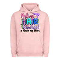Pigment Salmon making hair beautiful is kinda my thing Urban Hoodie - Artiststas