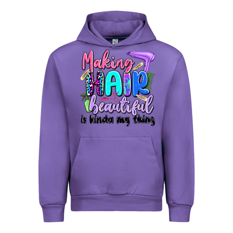Making Hair Beautiful Is Kinda My Thing Urban Hoodie by Artiststas | Teevron