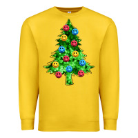 Lemon sequin's christmas tree Premium Sweatshirt - Zillion Design Studio