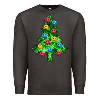 Smoke sequin's christmas tree Premium Sweatshirt - Zillion Design Studio