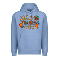Colony Blue one thankful teacher Premium Hoodie - JahusDesignShop