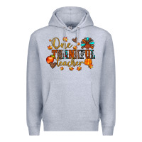 One Thankful Teacher Premium Hoodie | Teevron