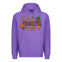 Purple one thankful teacher Premium Hoodie - JahusDesignShop