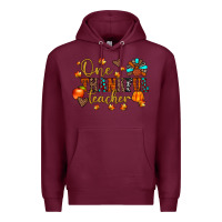 Burgundy one thankful teacher Premium Hoodie - JahusDesignShop