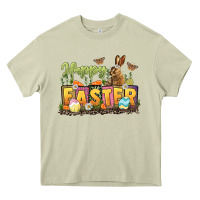 Mossy Happy Easter Heavy Core Tee - LillyAllenDesigns