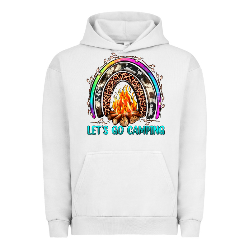 Let's Go Camping Rainbow Urban Hoodie by JahusDesignShop | Teevron