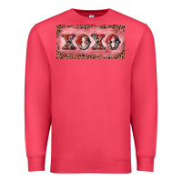 Cardinal Xoxo cowhide and leopard Premium Sweatshirt - RanaPortraitStore