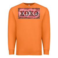 Carrot Xoxo cowhide and leopard Premium Sweatshirt - RanaPortraitStore