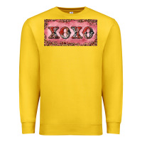 Lemon Xoxo cowhide and leopard Premium Sweatshirt - RanaPortraitStore