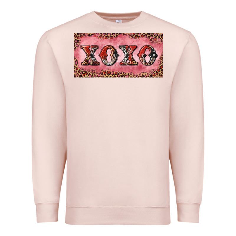 Xoxo Cowhide And Leopard Premium Sweatshirt by RanaPortraitStore | Teevron