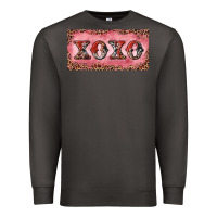 Smoke Xoxo cowhide and leopard Premium Sweatshirt - RanaPortraitStore