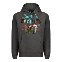 Charcoal Heather santa s favorite ho Premium Hoodie - JahusDesignShop