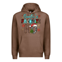 Chestnut santa s favorite ho Premium Hoodie - JahusDesignShop