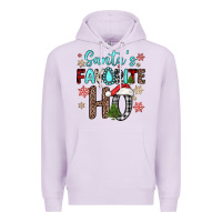 Lilac santa s favorite ho Premium Hoodie - JahusDesignShop