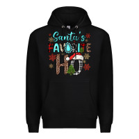 Black santa s favorite ho Premium Hoodie - JahusDesignShop
