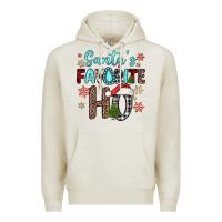 Oatmeal Heather santa s favorite ho Premium Hoodie - JahusDesignShop