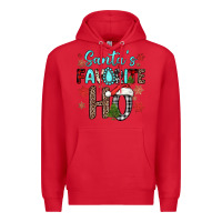 Red santa s favorite ho Premium Hoodie - JahusDesignShop